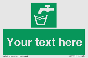 Custom Safe condition: Drinking water